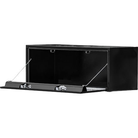 18x18x24 Inch Black Steel Underbody Truck Box With Paddle Latch