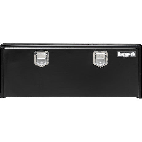 18x18x24 Inch Black Steel Underbody Truck Box With Paddle Latch