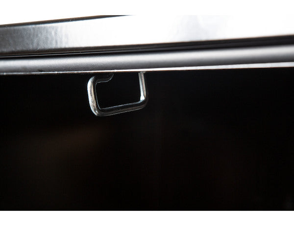 18x18x24 Inch Black Steel Underbody Truck Box With Paddle Latch