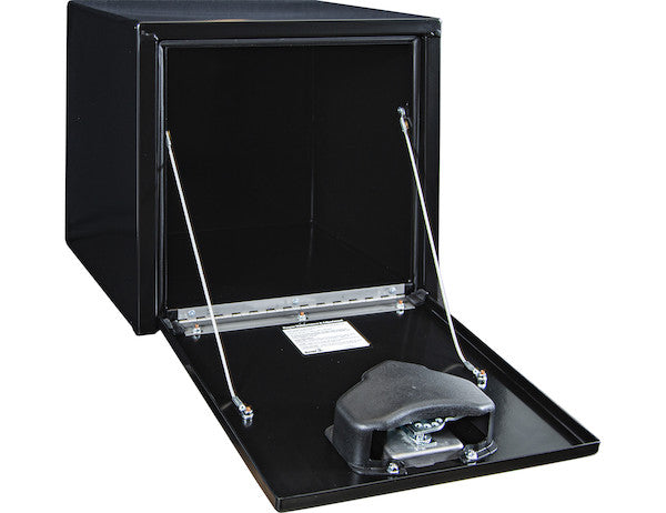 18x18x18 Inch Black Steel Underbody Truck Box