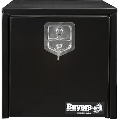 18x18x18 Inch Black Steel Underbody Truck Box