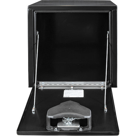 18x18x18 Inch Black Steel Underbody Truck Box