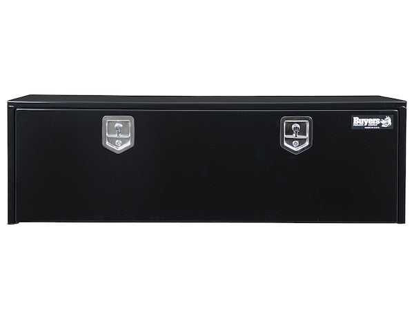 18x18x60 Inch Black Steel Underbody Truck Box
