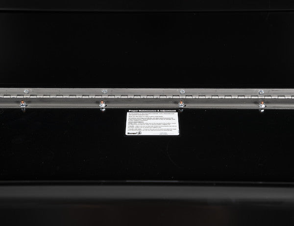 18x18x60 Inch Black Steel Underbody Truck Box