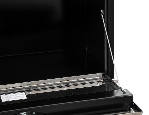 14x16x24 Inch Black Steel Truck Box With Stainless Steel Door