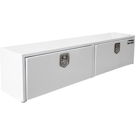 16x13x72 Inch White Steel Topsider Truck Box 
