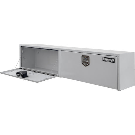 1702880 - 18x16x72 Inch White Steel Topsider Truck Box