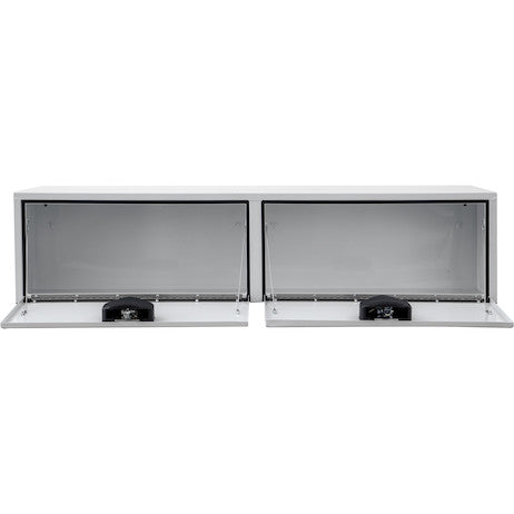16x13x72 Inch White Steel Topsider Truck Box 