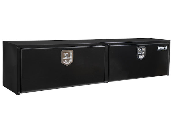 1702950 - 16x13x88 Inch Black Steel Topsider Truck Box