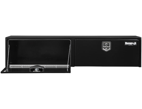 18x16x90 Inch Black Steel Topsider Truck Box