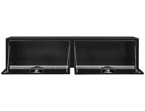 18x16x90 Inch Black Steel Topsider Truck Box