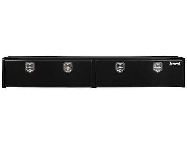 18x16x90 Inch Black Steel Topsider Truck Box