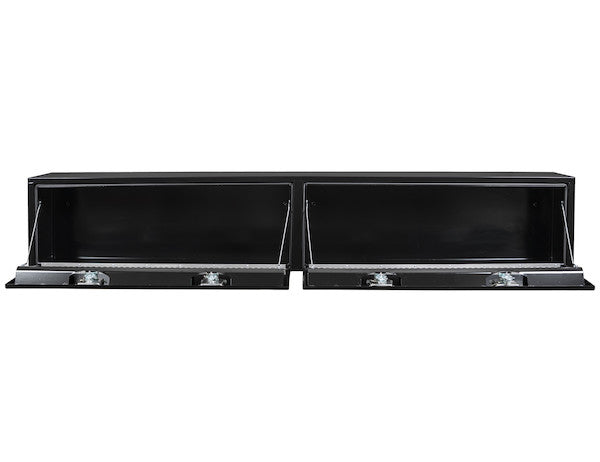 16x13x96 Inch Black Steel Topsider Truck Box 