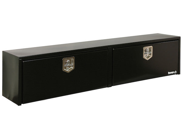 18x16x90 Inch Black Steel Topsider Truck Box