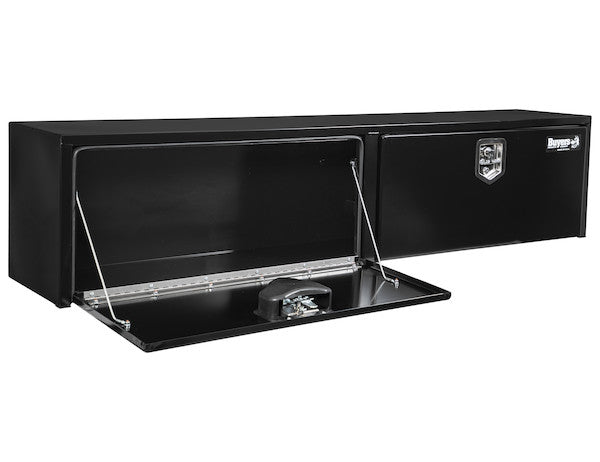 18x16x90 Inch Black Steel Topsider Truck Box