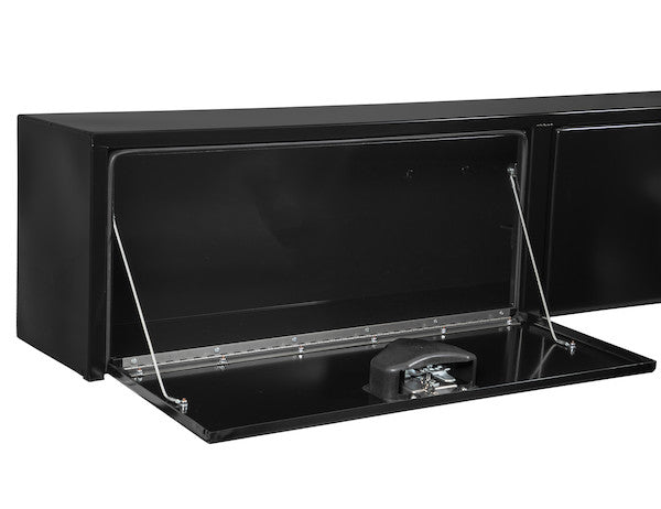 18x16x90 Inch Black Steel Topsider Truck Box