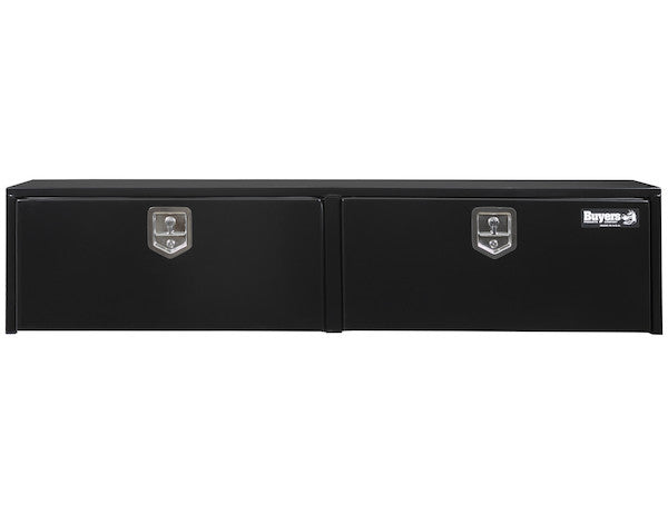 18x16x90 Inch Black Steel Topsider Truck Box
