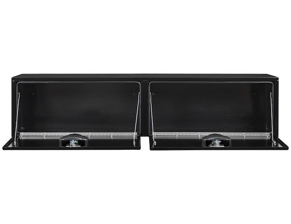 18x16x90 Inch Black Steel Topsider Truck Box
