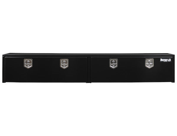 18x16x96 Inch Black Steel Topsider Truck Box