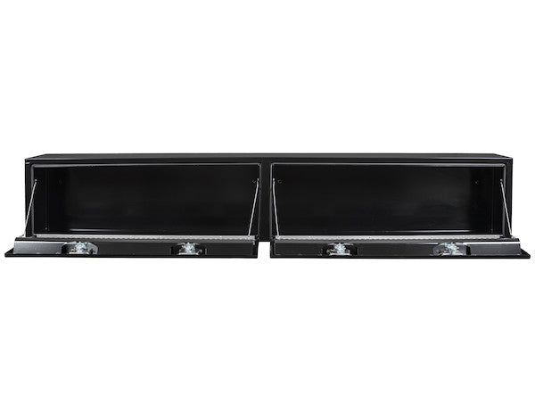 18x16x96 Inch Black Steel Topsider Truck Box