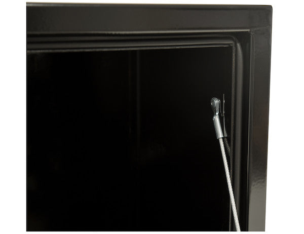 18x18x18 Inch Black Steel Underbody Truck Box