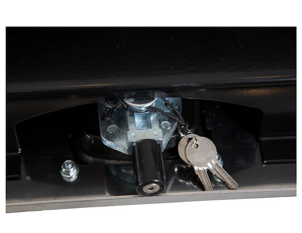 14x16x24 Inch Black Steel Truck Box With Stainless Steel Door