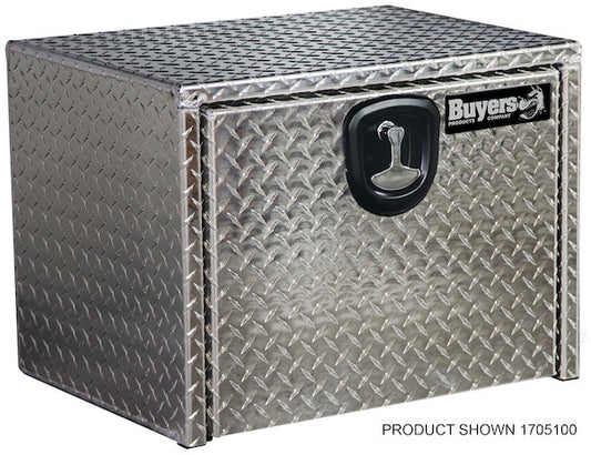 18x24x36 Inch Diamond Tread Aluminum  Underbody Truck Box