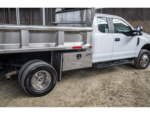 14x12x30 Inch Diamond Tread Aluminum Underbody Truck Box