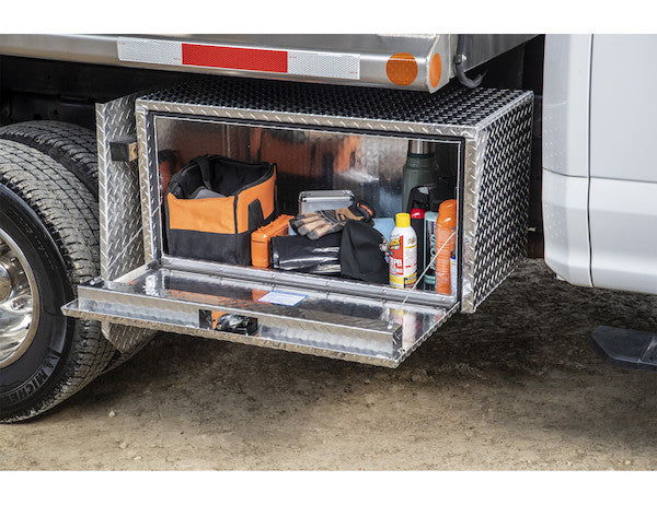 14x12x24 Inch Diamond Tread Aluminum Underbody Truck Box