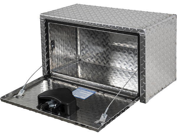 14x12x24 Inch Diamond Tread Aluminum Underbody Truck Box