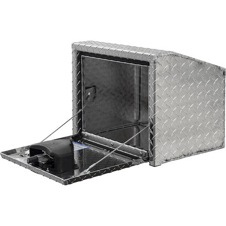 14/10.74x12x18 Inch Diamond Tread Aluminum Underbody Truck Box With Slanted Back