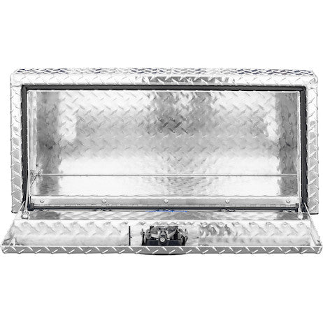 14/10.74x12x18 Inch Diamond Tread Aluminum Underbody Truck Box With Slanted Back