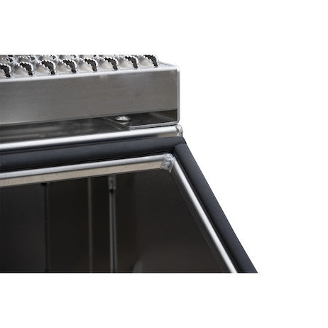 24x28x24 Inch Heavy Duty Diamond Tread Aluminum Step Box