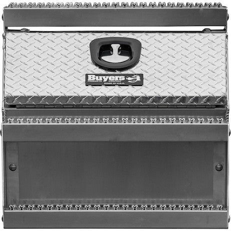 24x28x24 Inch Heavy Duty Diamond Tread Aluminum Step Box