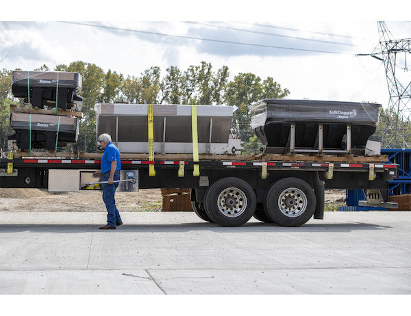 18x18x18 Inch Diamond Tread Aluminum Underbody Truck Box - Single Barn Door, Compression Latch
