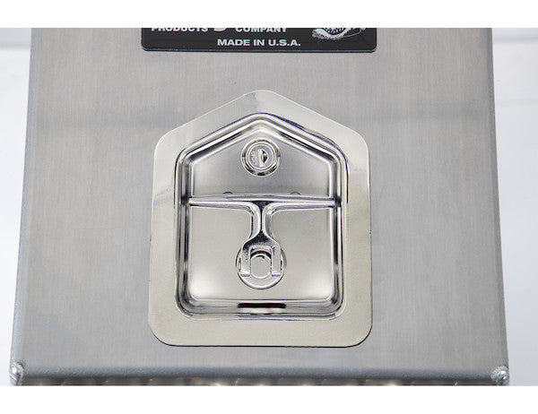 Heavy Duty Smooth Aluminum WideOpen??? Step Boxes for Semi Trucks - 36 Inch Width 