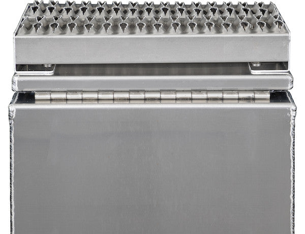 Heavy Duty Smooth Aluminum WideOpen??? Step Boxes for Semi Trucks - 36 Inch Width 