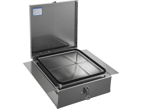 9x24x22 Inch Diamond Tread Aluminum In-Frame Truck Tool Box