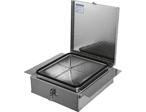 9x24x22 Inch Diamond Tread Aluminum In-Frame Truck Tool Box