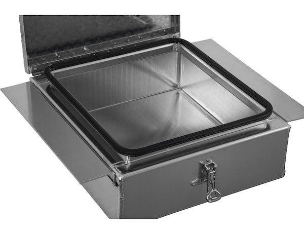 9x24x22 Inch Diamond Tread Aluminum In-Frame Truck Tool Box