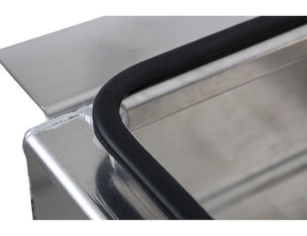 9x24x22 Inch Diamond Tread Aluminum In-Frame Truck Tool Box