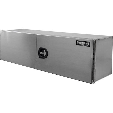 18x18x60 Inch Pro Series Smooth Aluminum Underbody Truck Box - Double Barn Door,??3-Point Compression Latch