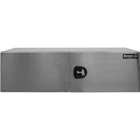 18x18x60 Inch Pro Series Smooth Aluminum Underbody Truck Box - Double Barn Door,??3-Point Compression Latch