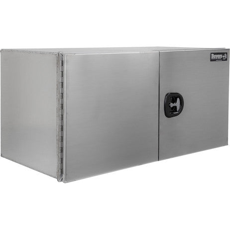 24x24x48 Inch Pro Series Smooth Aluminum Underbody Truck Box - Double Barn Door, 3-Point Compression Latch