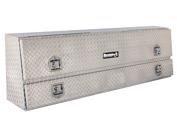 21x13x72 Inch Diamond Tread Aluminum Pick-Up Truck Contractor With Lower Door