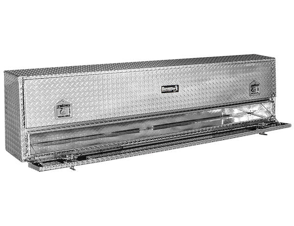 1705640 - 21x13x72 Inch Diamond Tread Aluminum Pick-Up Truck Contractor With Lower Door