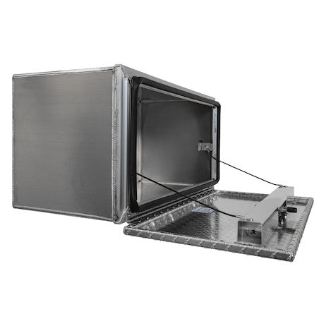 1706500 - 18x18x24 Pro Series Smooth Aluminum Underbody Truck Box with Diamond Tread Door