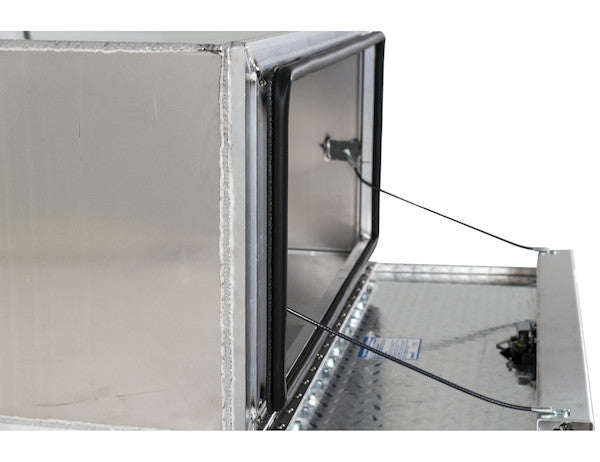 18x18x48 Pro Series Smooth Aluminum Underbody Truck Box with Diamond Tread Door