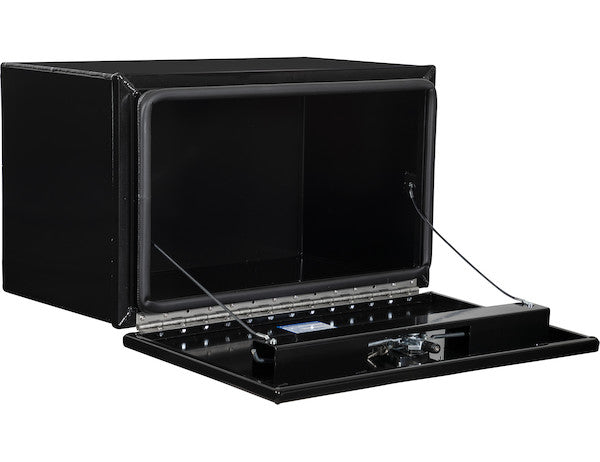 18x18x30 Inch Black Pro Series Smooth Aluminum Underbody Truck Box