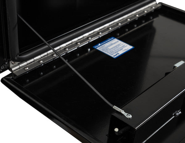 1706970 - 18x18x48 Inch Black Pro Series Smooth Aluminum Underbody Truck Box